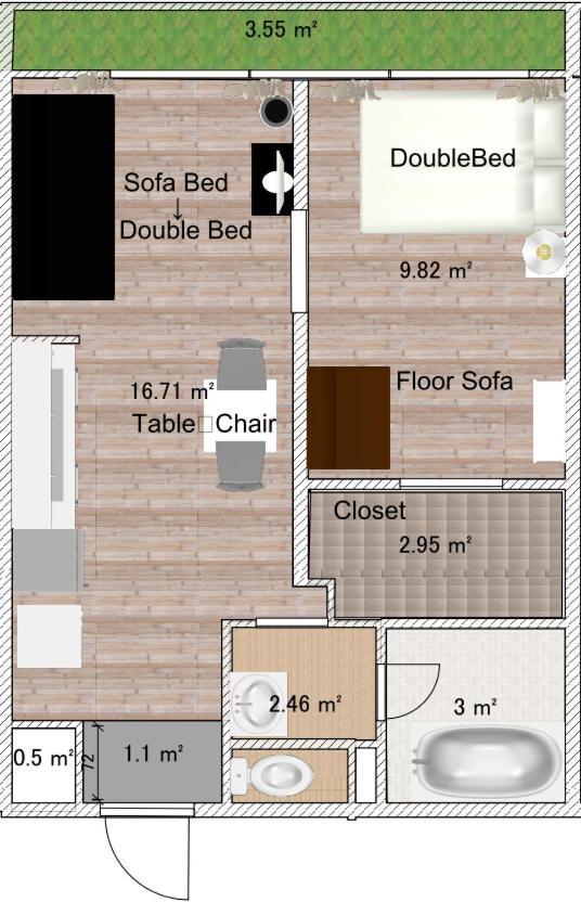 板橋 Rcアネックス Rc202 Apartman Tokió Kültér fotó